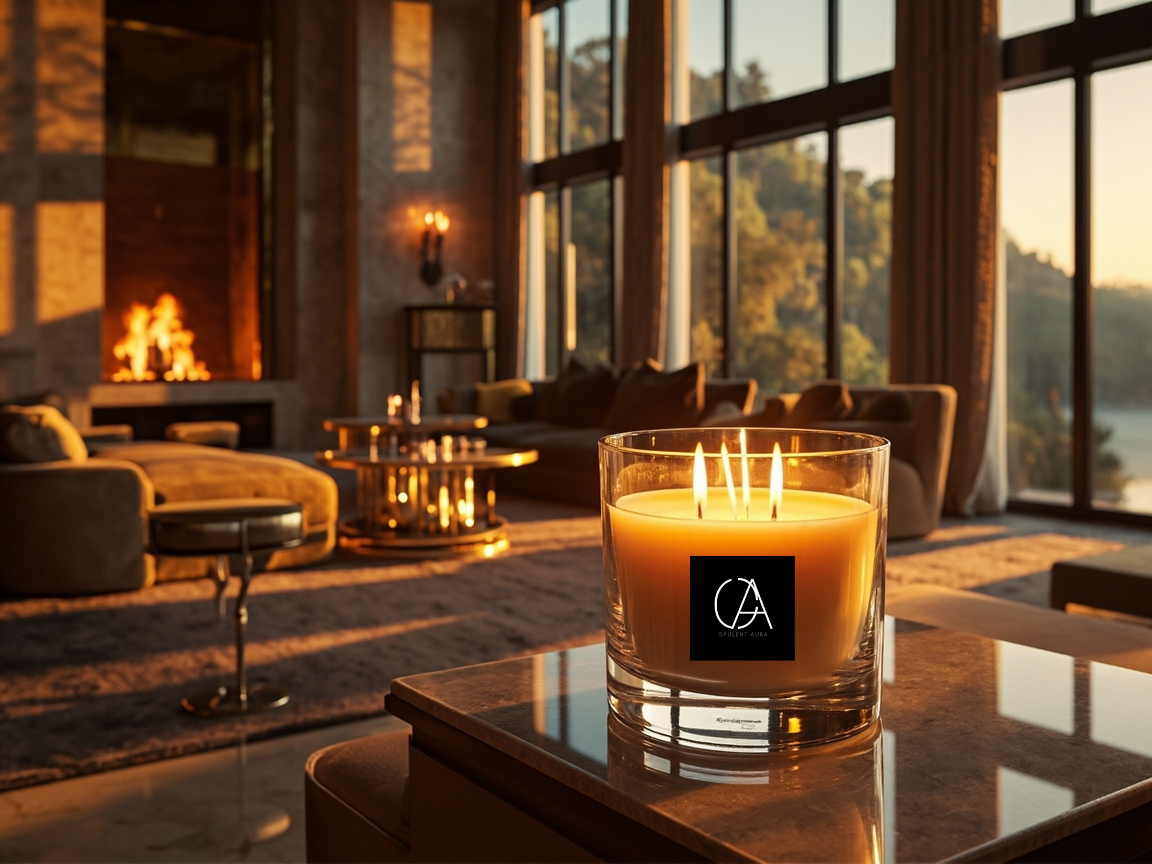 Opulent Aura Candle Collection